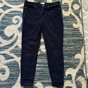 William Rast Corduroy Skinny Blue Pants